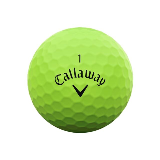 Callaway Supersoft Golfbälle, grün