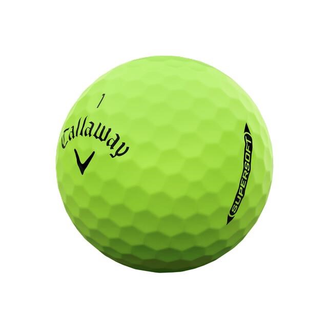Callaway Supersoft Golfbälle, grün