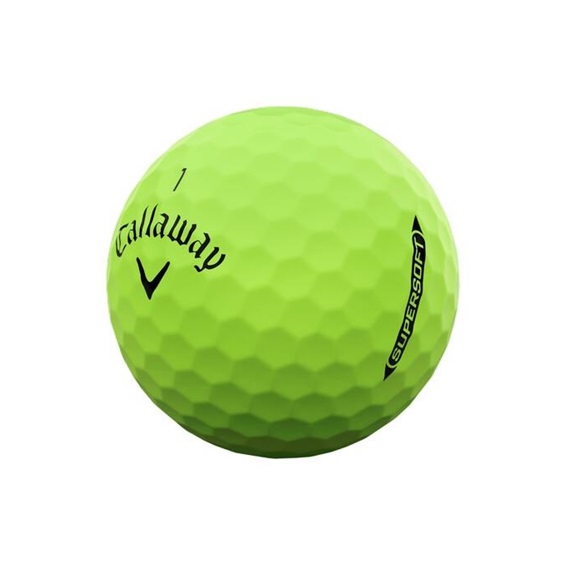 Callaway Supersoft Golfbälle, grün