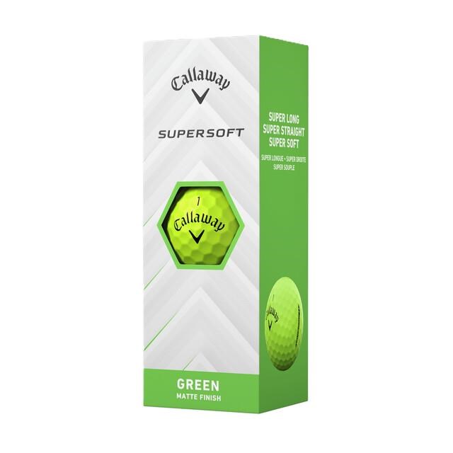 Callaway Supersoft Golfbälle, grün