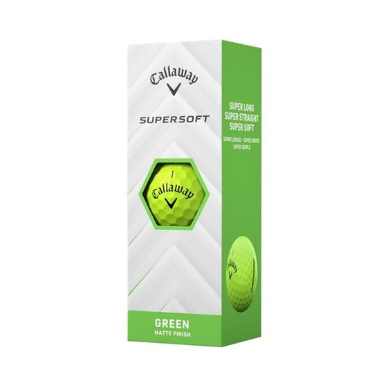 Callaway Supersoft Golfbälle, grün