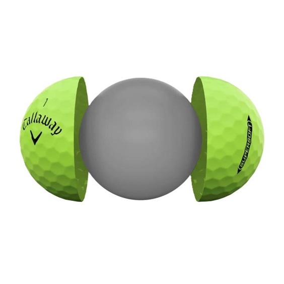 Callaway Supersoft Golfbälle, grün