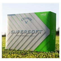 Callaway Supersoft Golfbälle, grün