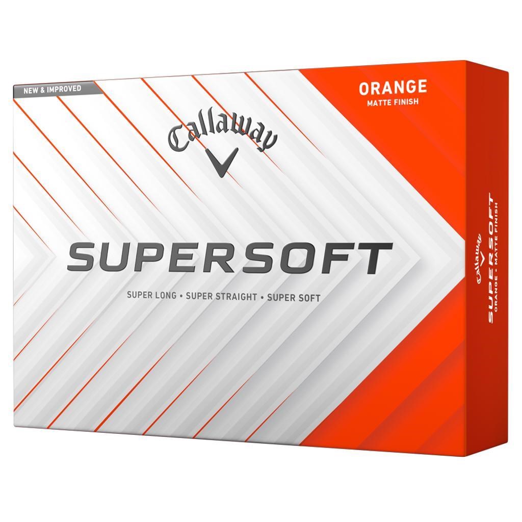 Callaway Supersoft Golfbälle, orange