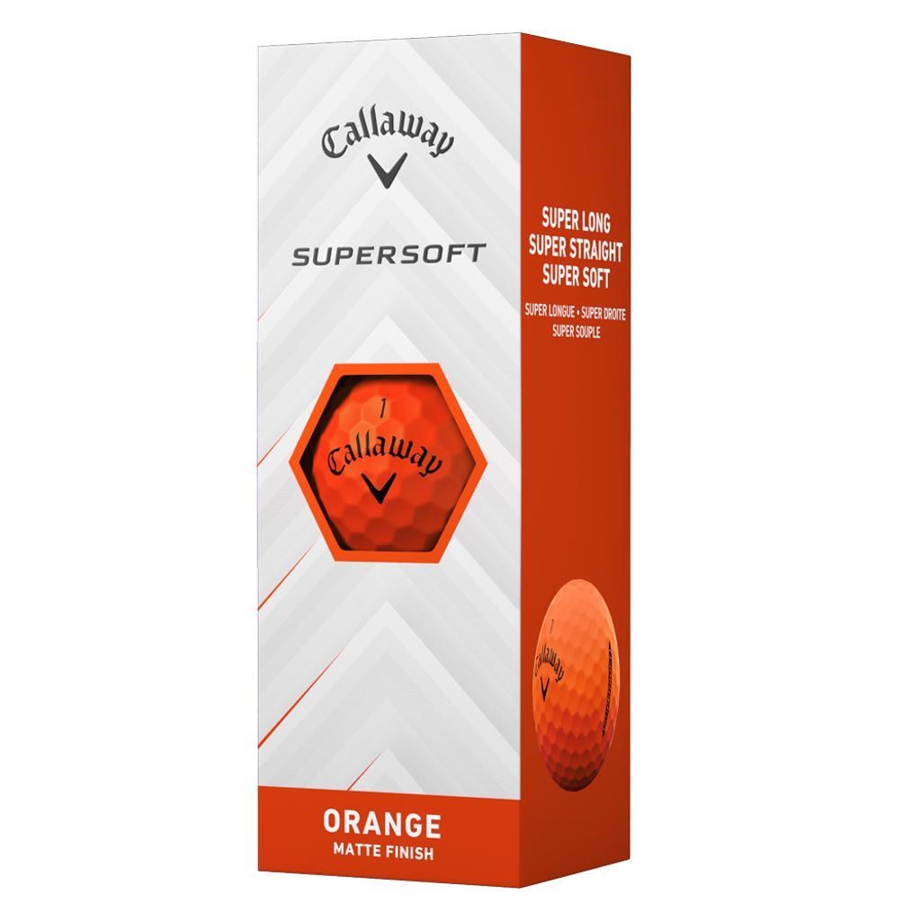 Callaway Supersoft Golfbälle, orange