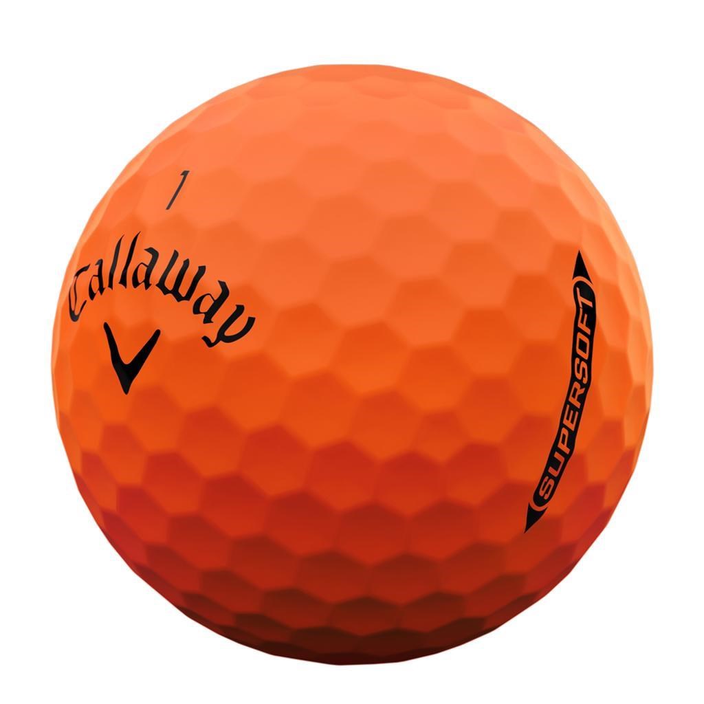 Callaway Supersoft Golfbälle, orange
