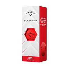 Callaway Supersoft Golfbälle, rot