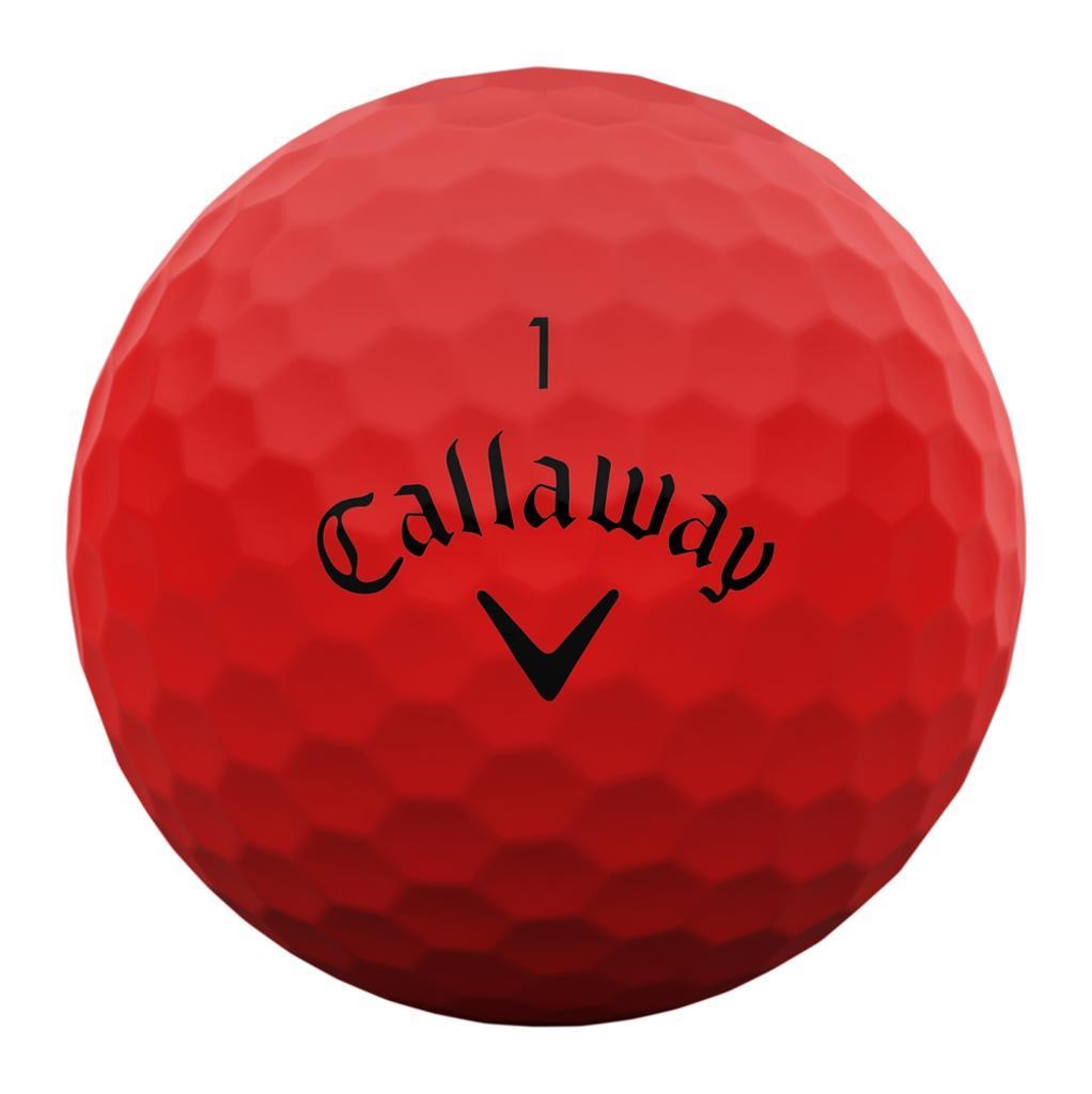 Callaway Supersoft Golfbälle, rot