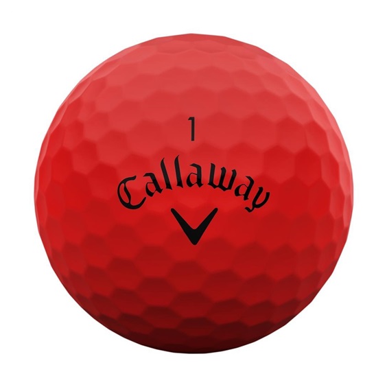 Callaway Supersoft Golfbälle, rot