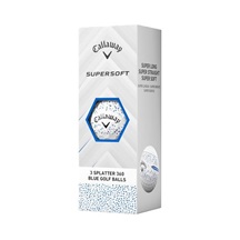 Callaway Supersoft Splatter 360 Blue Golfbälle
