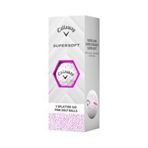 Callaway Supersoft Splatter 360 Pink Golfbälle