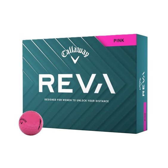 Callaway REVA Golfbälle, rosa