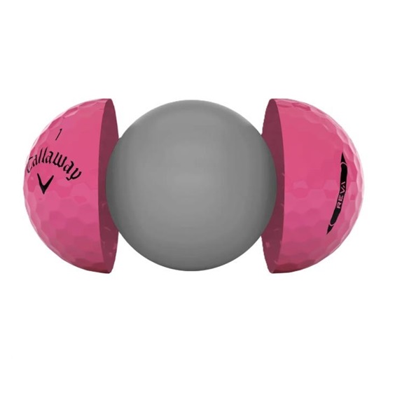 Callaway REVA Golfbälle, rosa