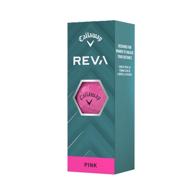 Callaway REVA Golfbälle, rosa