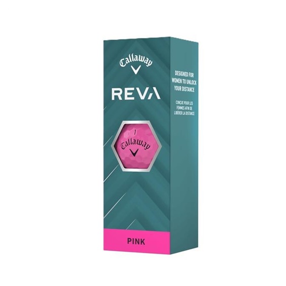 Callaway REVA Golfbälle, rosa