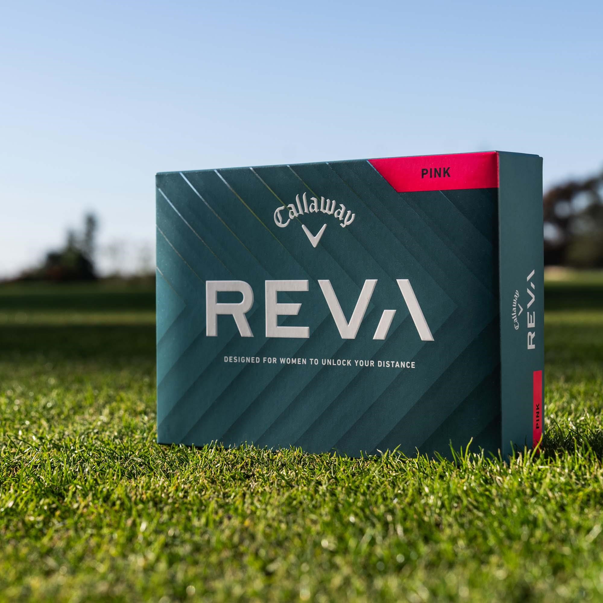 Callaway REVA Golfbälle, rosa