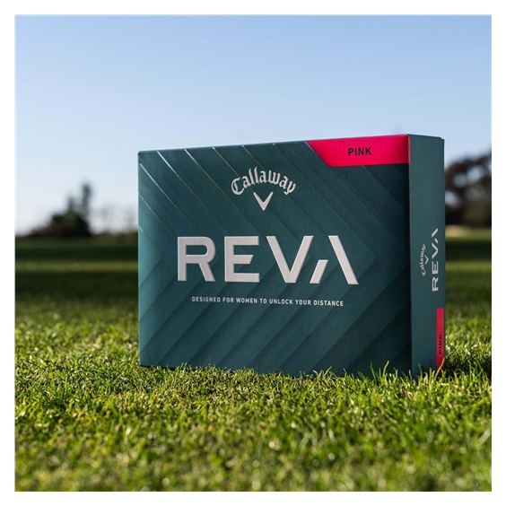 Callaway REVA Golfbälle, rosa