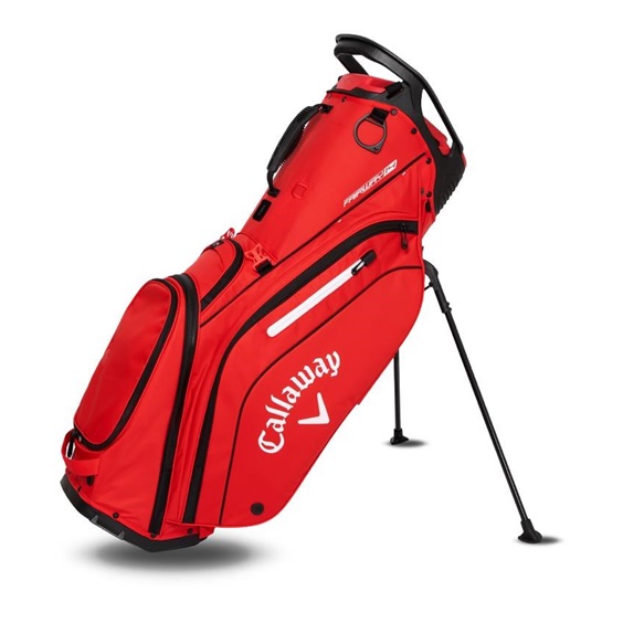 Callaway Fairway 14 Standbag, rot/schwarz/weiss