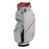 Callaway Chase 14 Cartbag, weiss/silber/orange