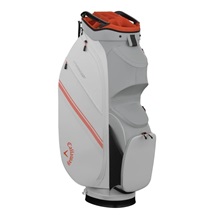 Callaway Chase 14 Cartbag, weiss/silber/orange
