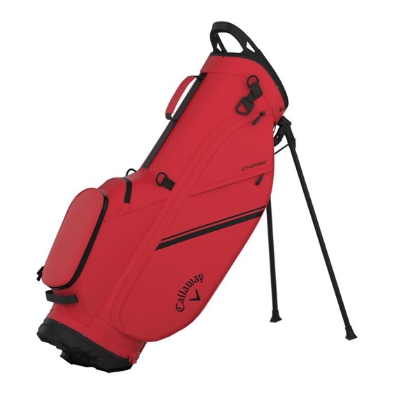 Callaway Chase Standbag, rot/schwarz