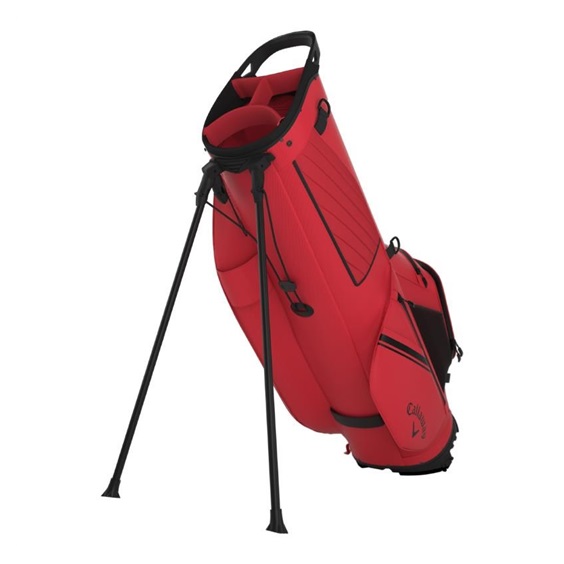 Callaway Chase Standbag, rot/schwarz