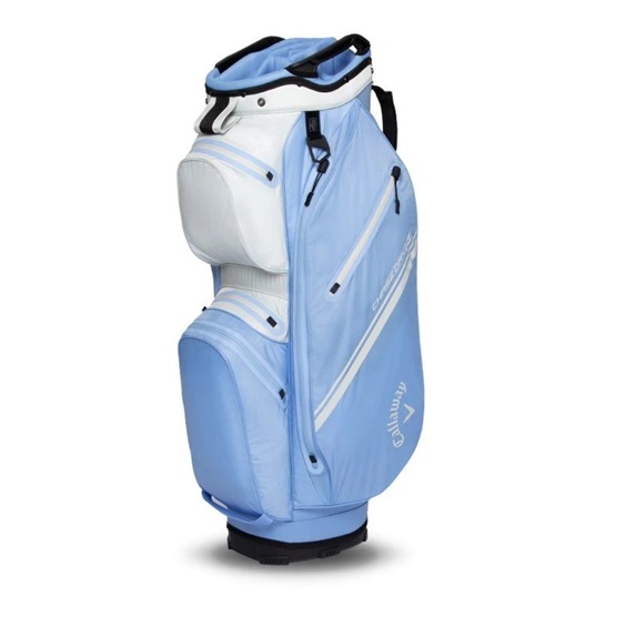 Callaway Chase Dry 14 Cartbag, hydrangea/silver
