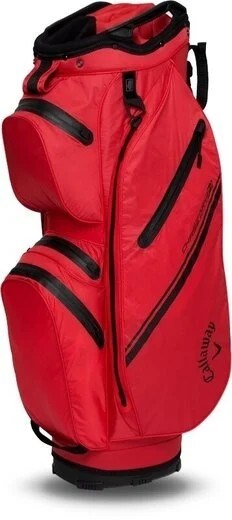Callaway Chase Dry 14 Cartbag, rot/schwarz