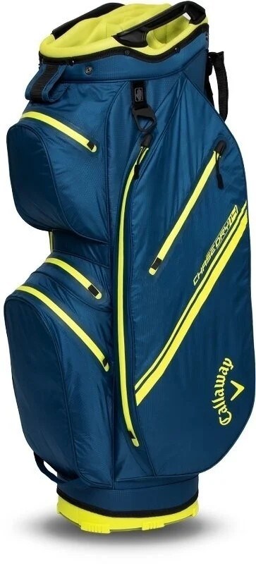 Callaway Chase Dry 14 Cartbag, navy/flo/yellow