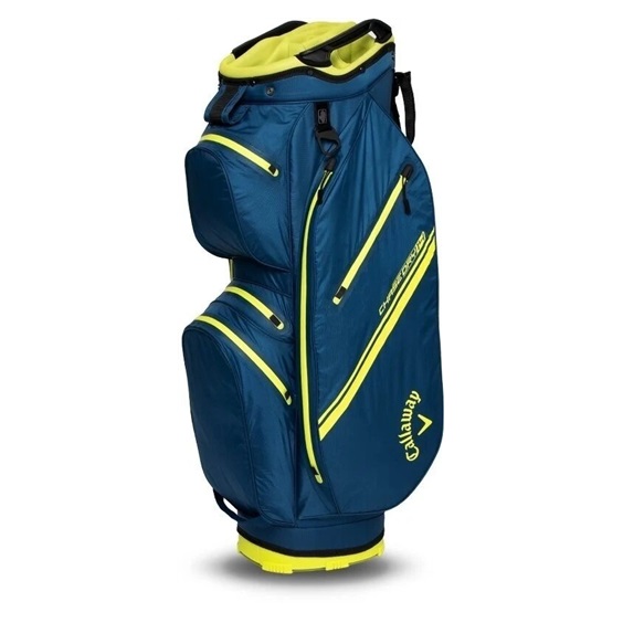 Callaway Chase Dry 14 Cartbag, navy/flo/yellow