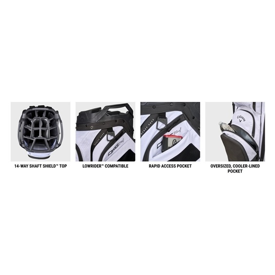 Callaway ORG 14 HD cart bag no logo, dunkelblau