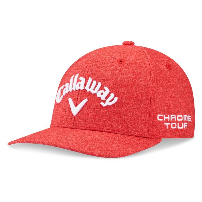 Callaway Tour Authentic Performance Pro Herren Golfcap, heather/red
