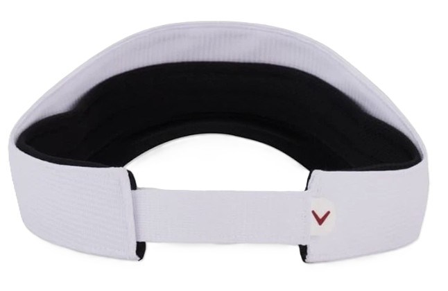Callaway Liquid metal golf visor, weiss/rot