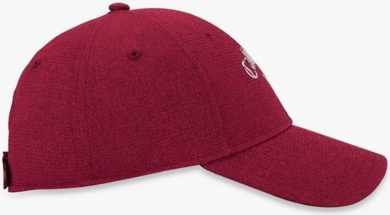 Callaway Liquid Metal Damen Cap, rot/silber