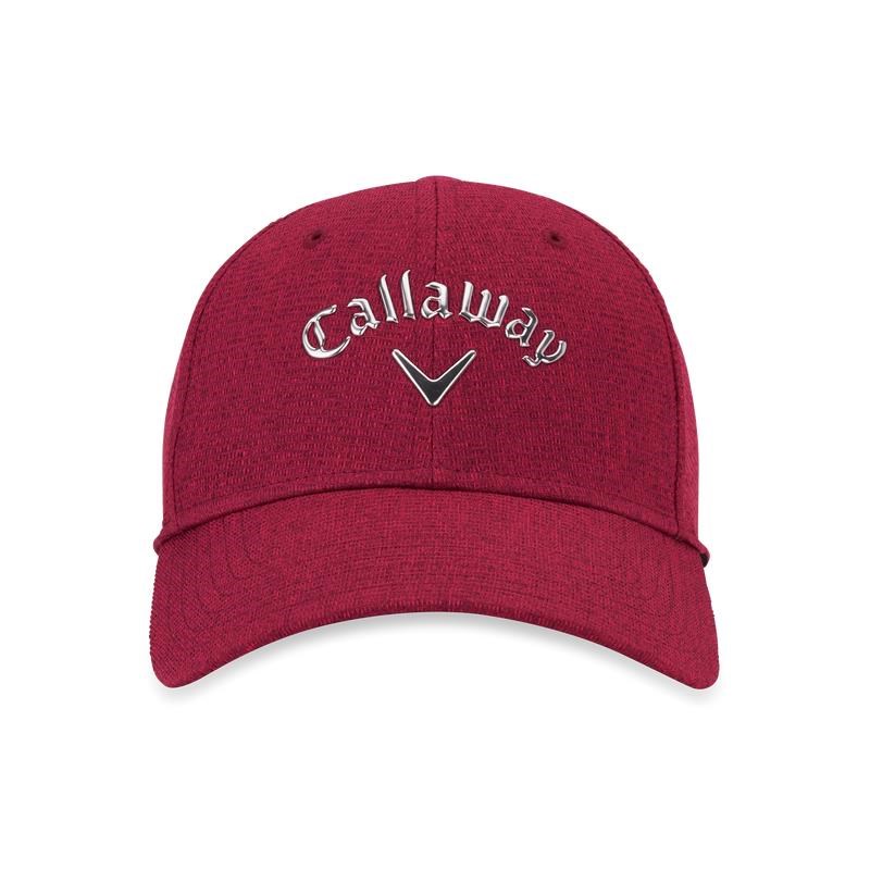 Callaway Liquid Metal Damen Cap, rot/silber