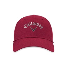 Callaway Liquid Metal Damen Cap, rot/silber