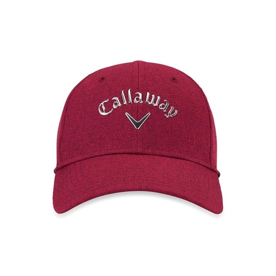 Callaway Liquid Metal Damen Cap, rot/silber