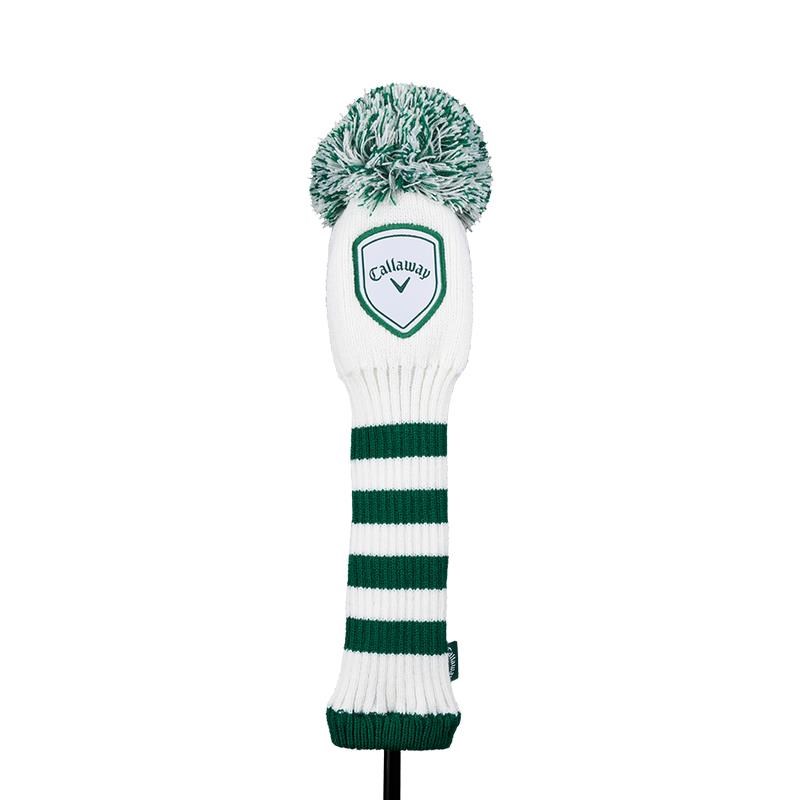 Callaway Pom Pom Driver Headcover, weiss/grün