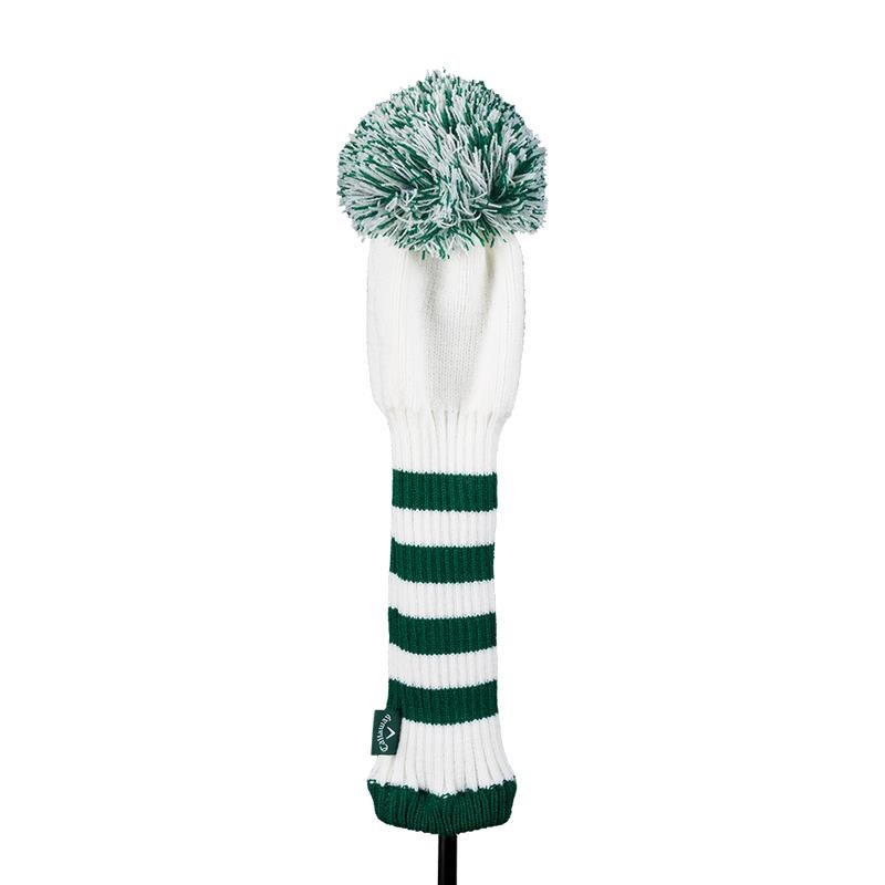 Callaway Pom Pom Driver Headcover, weiss/grün
