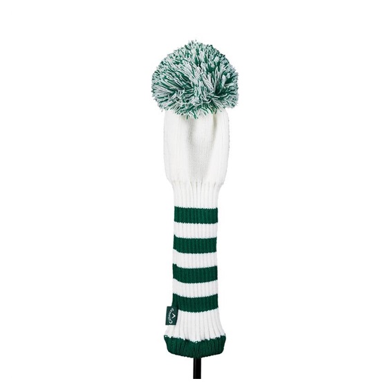 Callaway Pom Pom Driver Headcover, weiss/grün