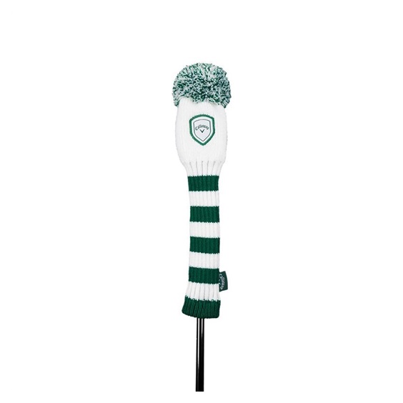 Callaway Pom Pom Fairway Headcover, weiss/grün