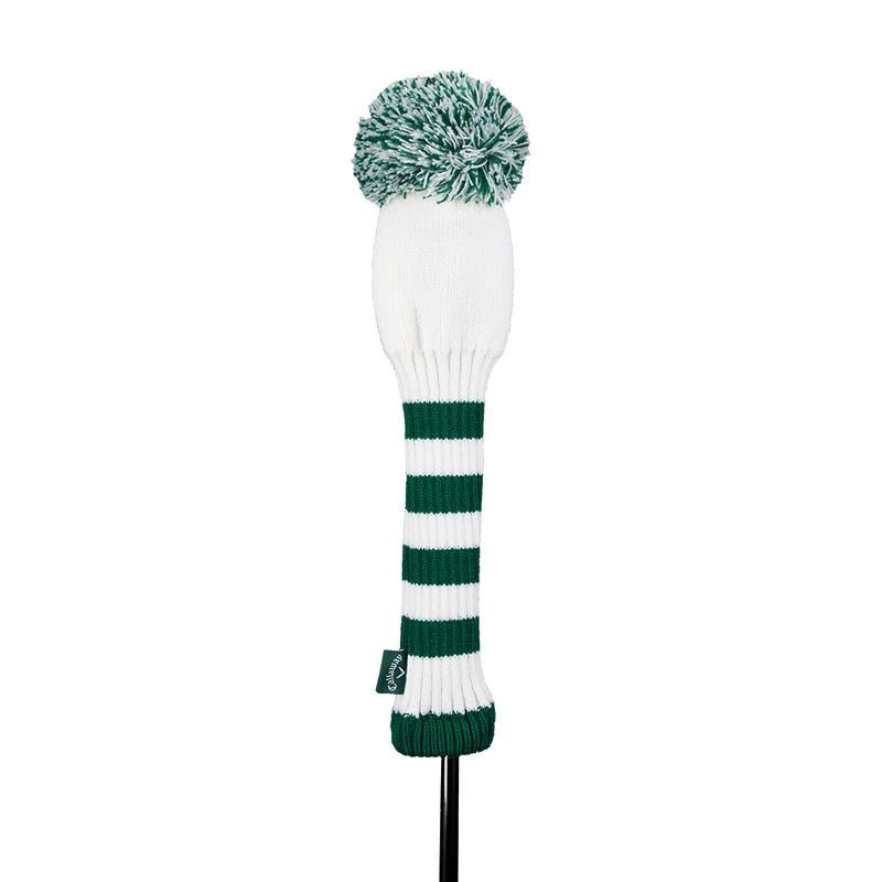 Callaway Pom Pom Hybrid Headcover, weiss/grün