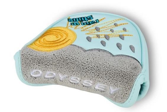 Callaway Rain or Shine Mallet Puttercover, blau/grau