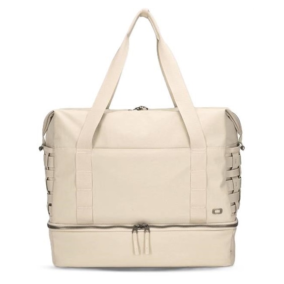 Ogio Rise Weekender Duffel 36L Bag, vanilla creme