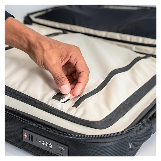 Ogio Pace Pro Hybrid Carry-on 36L Handgepäck, grey pinstripe