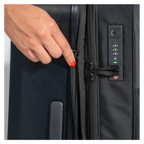 Ogio Pace Pro Hybrid Checked 74L Gepäckstück, schwarz