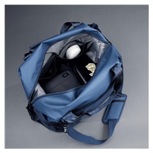Ogio Pace Pro 42L Duffel Pack, grey pinstripe