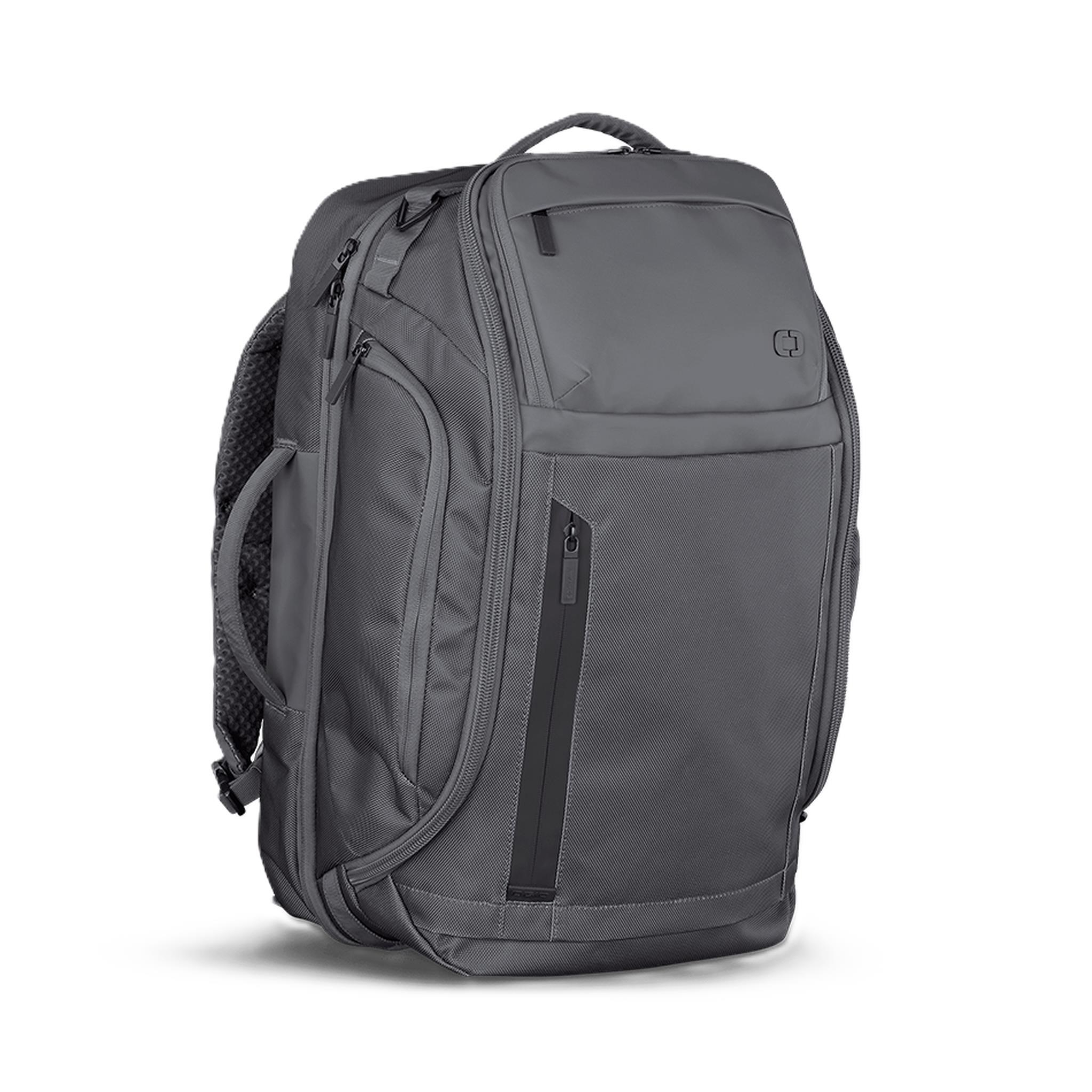 Ogio Pace Pro Max 45L Travel Pack, grey pinstripe
