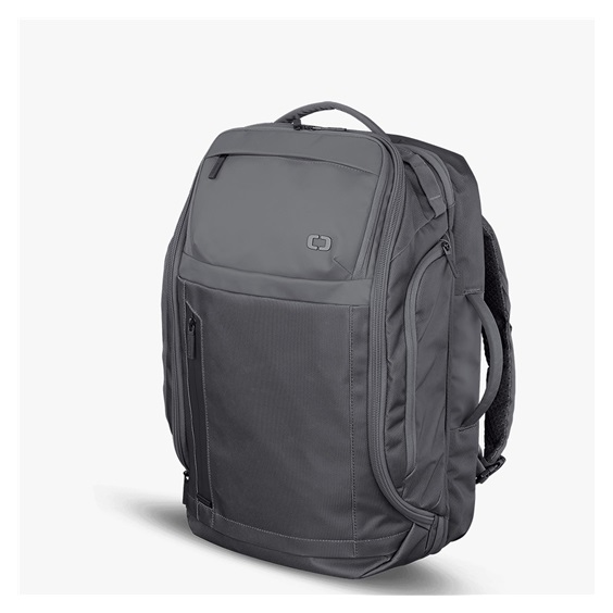 Ogio Pace Pro Max 45L Travel Pack, grey pinstripe