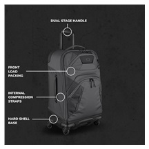 Ogio Renegade 26" 4-Wheel Travel 52L Reisetasche, titanium